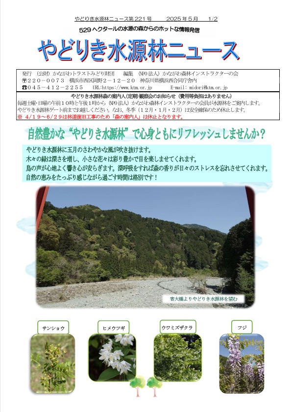水源林ニュース